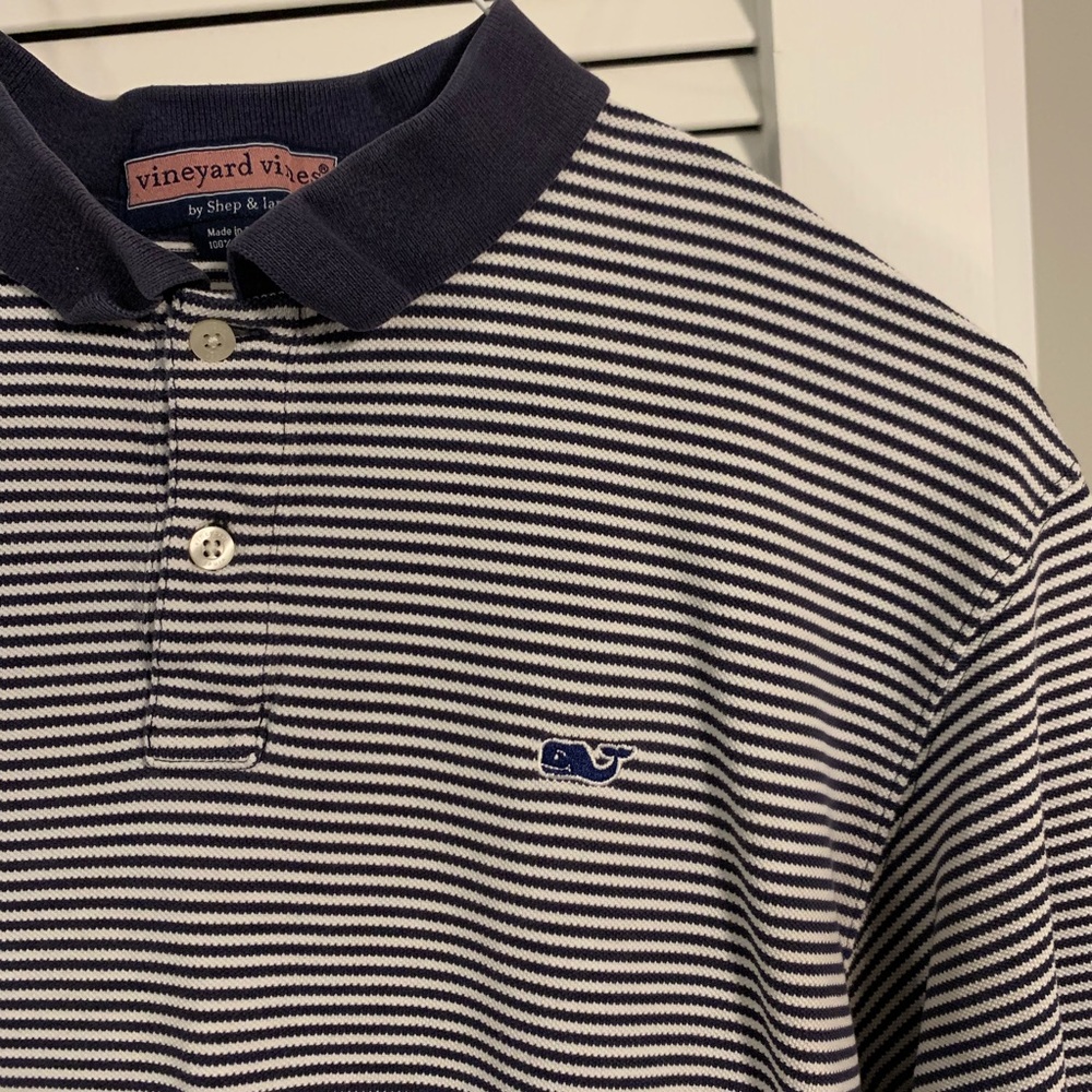 Vineyard Vines Striped Polo